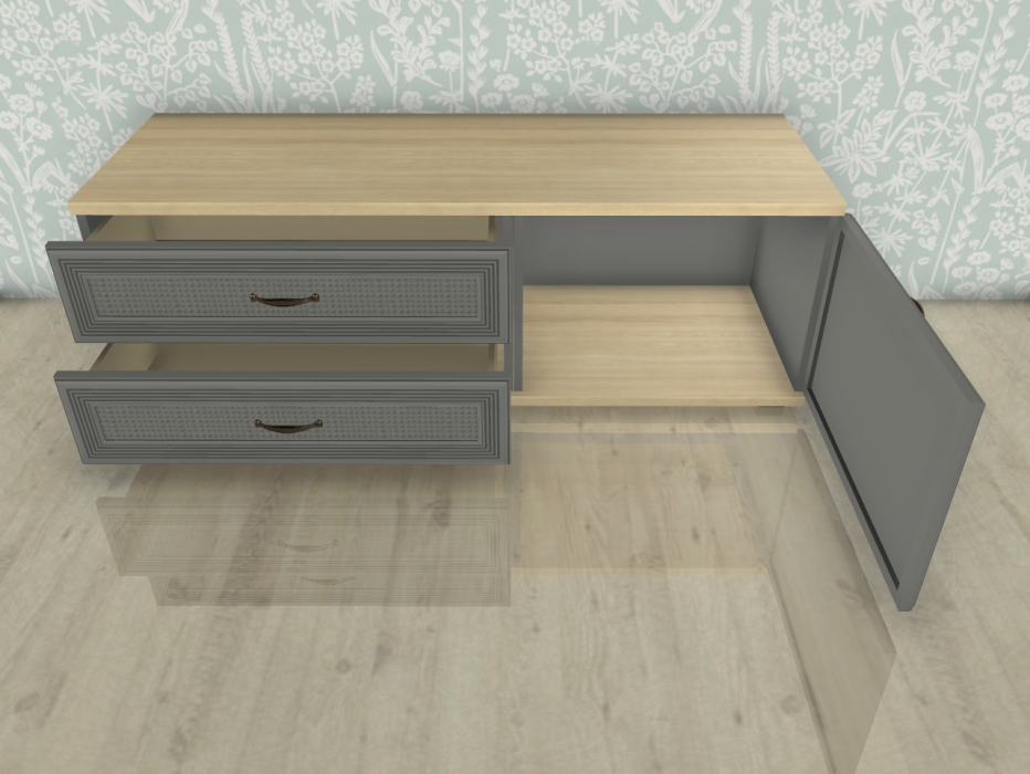 ТВ-тумбы, Модульная система Карина Тумба ТБ-1035