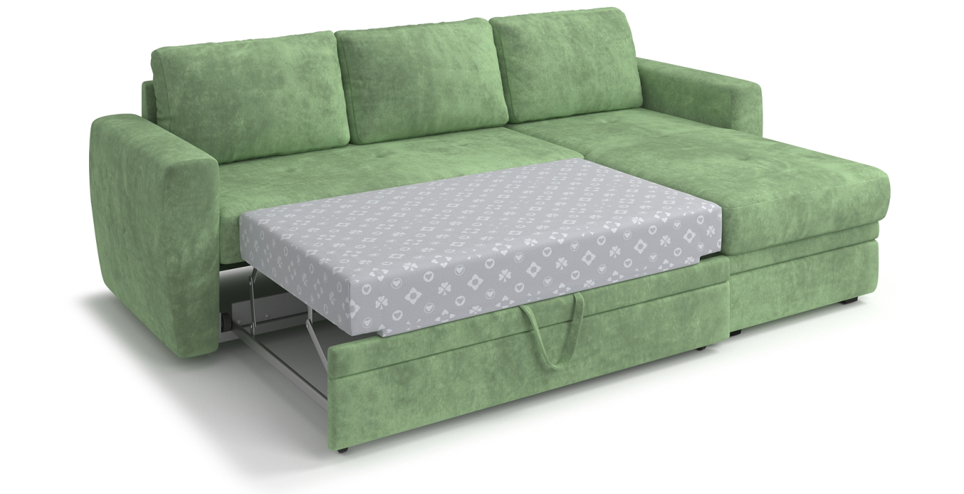 Диваны угловые в гостиную, Угловой диван-кровать Лакки