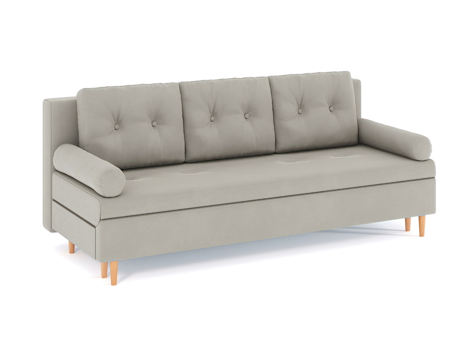 Диваны еврокнижки, Диван-кровать Белфаст без подлоктоников еврокнижка, велюр