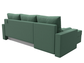 Диван угловой Верона Лайт левый угол, рогожка Амур