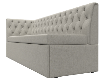 Диван кухонный Маркиз с углом слева, рогожка Амур