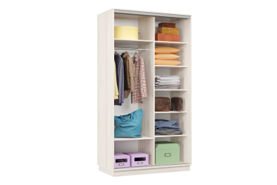 Шкаф-купе Премьер Лайт МИНИ 02 (08;11) двухдверный