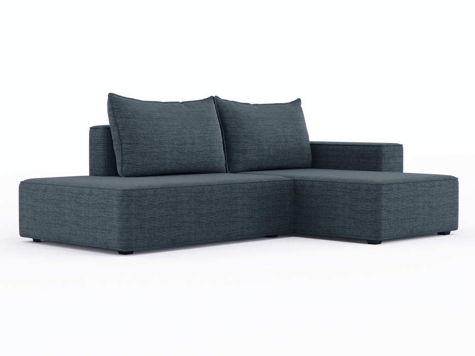 Диваны угловые в гостиную, Диван-кровать угловой Кензо еврокнижка, рогожка Люкс