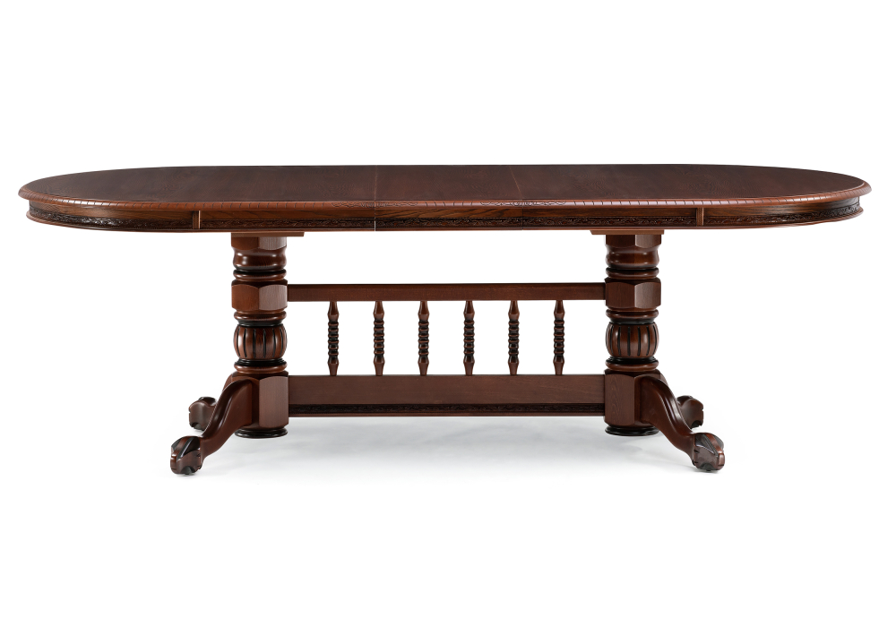 Обеденные столы, Стол деревянный Кантри  (коричневая патина)