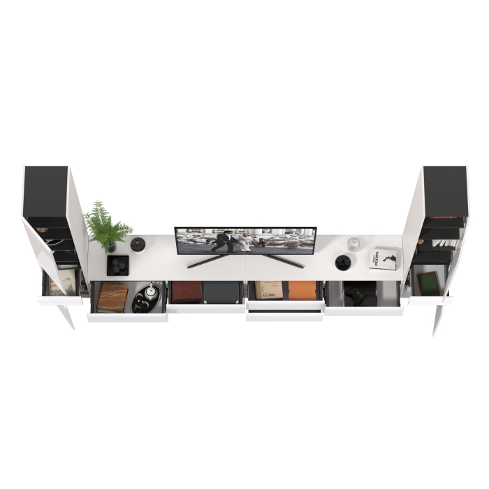 Стенки для гостиной, Мебель для гостиной модульная Сидней № 133