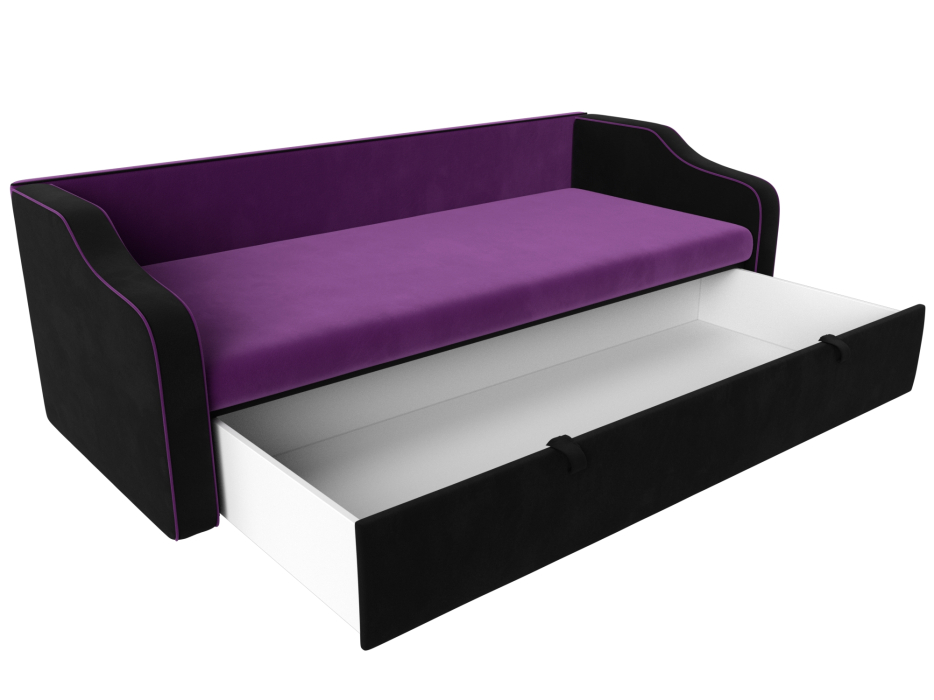 Детские диваны, Детский диван-кровать Рико, микровельвет