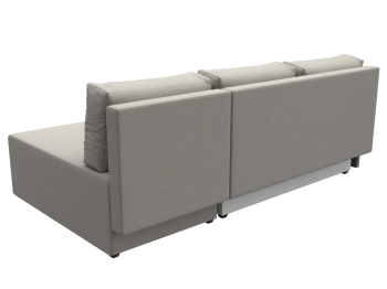 Диван угловой Поло правый угол, рогожка Амур