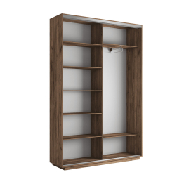 Шкаф-купе Экспресс 2-х дверный Фотопечать Квадрат Стекла 160х45х220