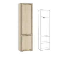 Для одежды, ЛШ-2 Пенал платяной с выдвижной штангой Ливорно