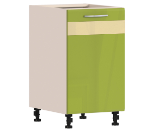 Регина РС-45 Стол Песочный/Оливковый глянец