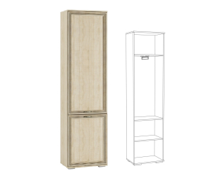 ЛШ-2 Пенал платяной с выдвижной штангой Ливорно