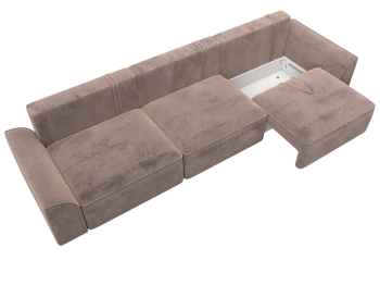 Диван прямой Лига-048 НПБ Лонг, велюр TOWER