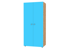 Для одежды, ШКАФ ДВУХСТВОРЧАТЫЙ GК 900 Дуб Вотан