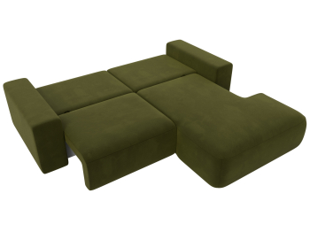 Диван угловой Лига-036 Классик правый угол, микровельвет