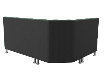 Диван кухонный угловой Кантри левый угол, рогожка Амур