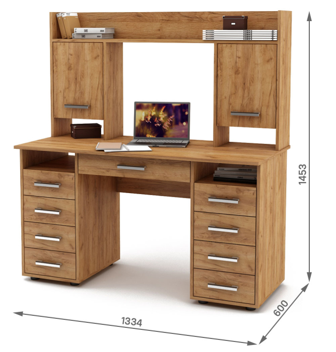 Прямые, Письменный стол Остин-14Я