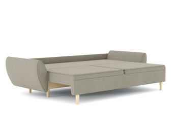 Диван-кровать еврокнижка-пантограф, Кёртис, велюр