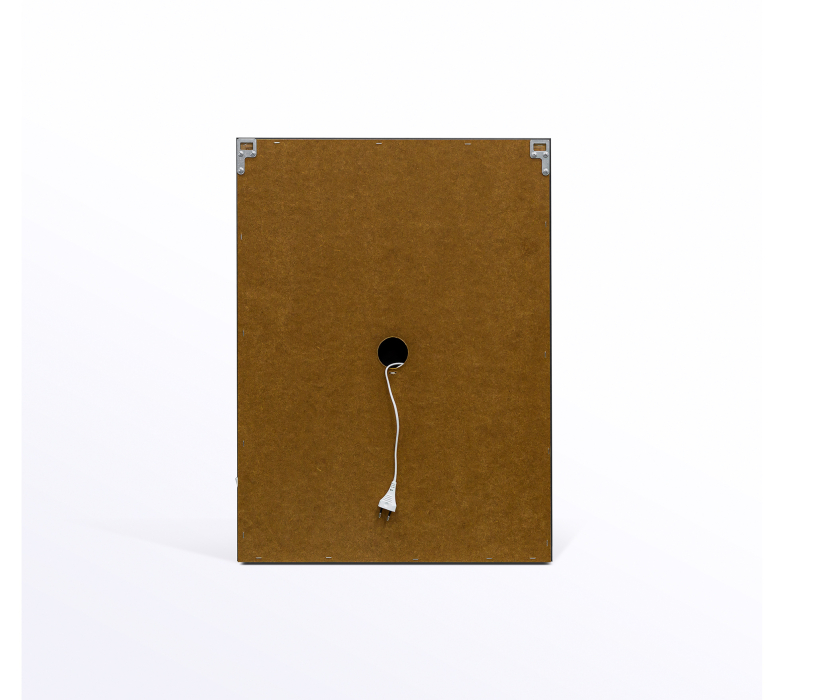 Зеркала в спальню, Зеркало гримерное Континент Бриджит (12 ламп) 600х800