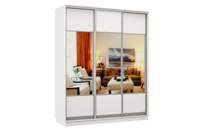 Шкаф-купе Премьер Лайт 31 (05;05;05) трехдверный