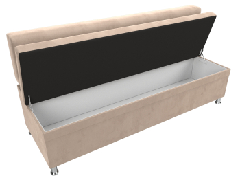 Кухонный прямой диван Стайл, велюр