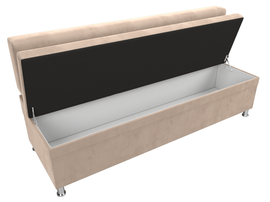 Диваны прямые кухонные, Кухонный прямой диван Стайл, велюр