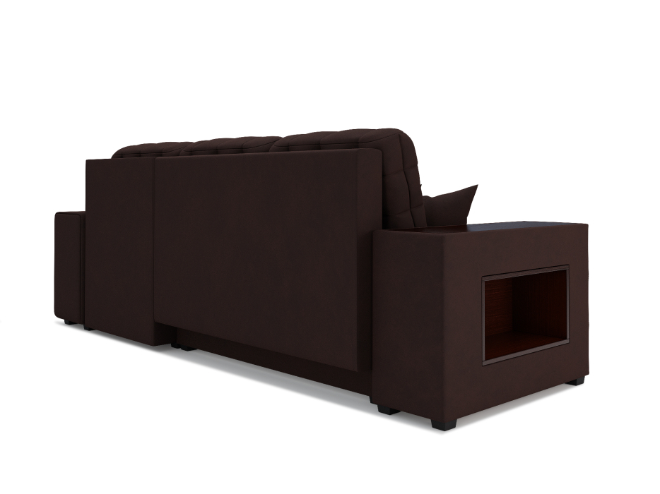 Диваны угловые в гостиную, Диван Мадрид Правый угол (Велюр)