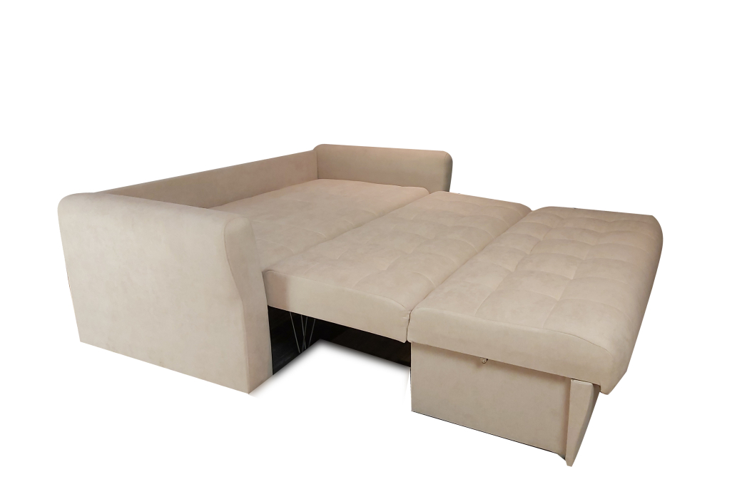 Диваны прямые, Диван-кровать аккордеон Монако Лотос 120, велюр