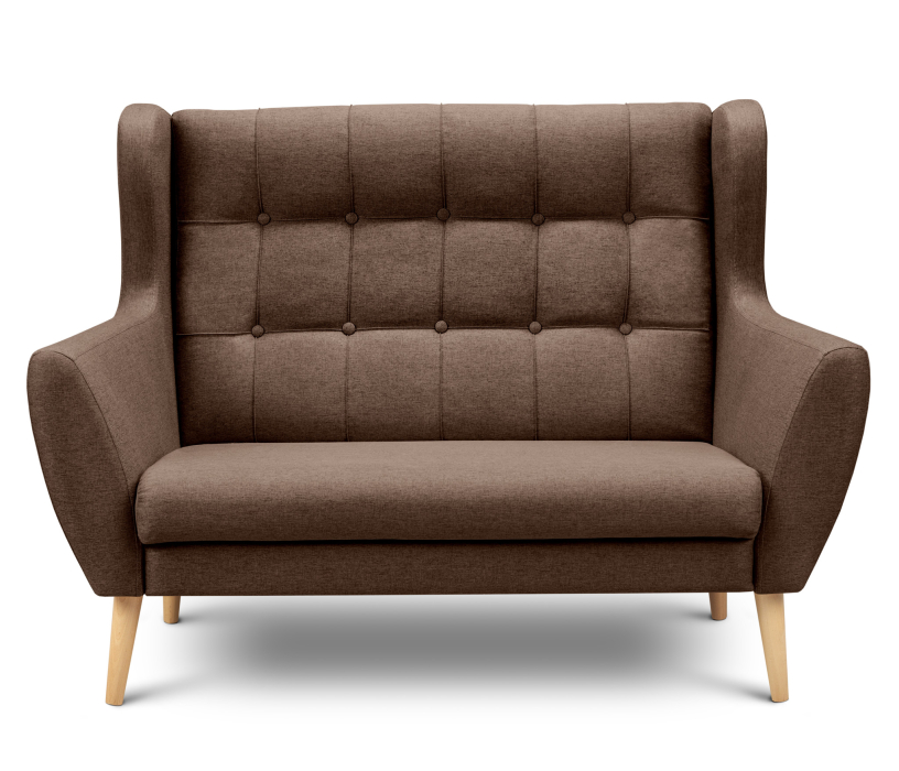 Дизайнерские диваны для гостиной, Диван прямой нераскладной Фиджи, рогожка