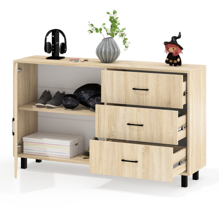 Комоды, Комод с дверкой и ящиками РВК 122-1504