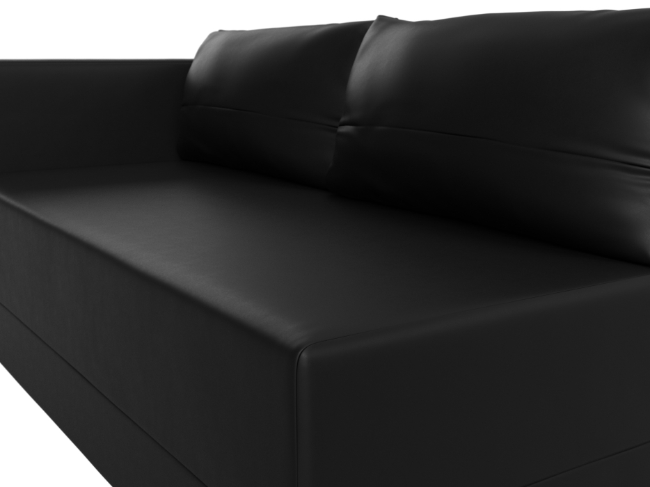 Кушетка диван, Кушетка Никас левая, экокожа