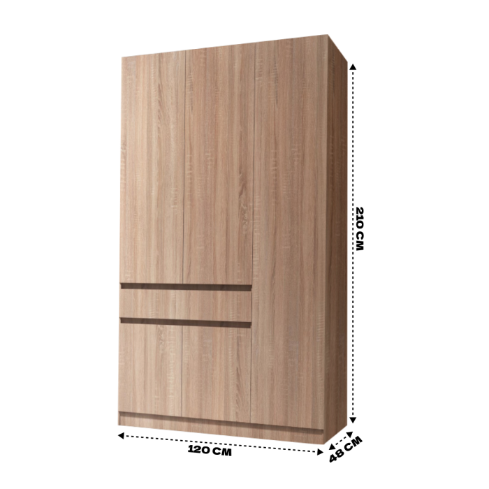 Шкафы распашные, Шкаф распашной Сура 1200