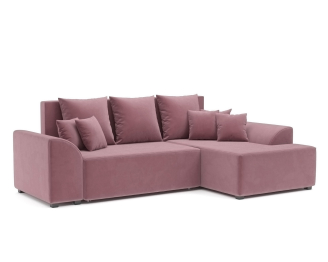 Диван Каскад Правый угол (Велюр)