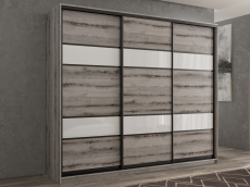 Шкафы-купе 3-х дверные, Шкаф-купе 3х дверный Кааппи 8 180х60