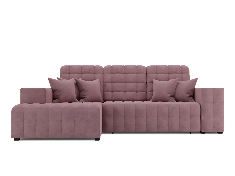 Диваны угловые в гостиную, Диван Мадрид Левый угол (Велюр)