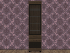 Шкафы одностворчатые, Модульная система Камелия Шкаф ШК-2644