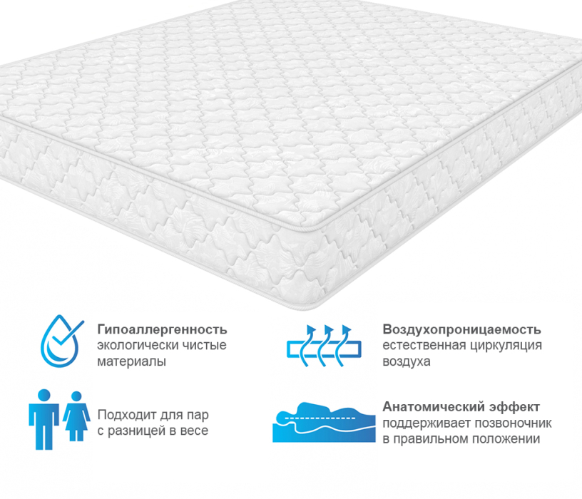 Другие размеры, Матрас ARMOS Авиньон (Jacgard) 140х190 см