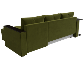 Угловой диван Атланта правый угол, микровельвет