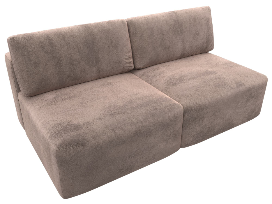 Диваны еврокнижки, Диван прямой модульный Лига-060 НПБ, велюр TOWER