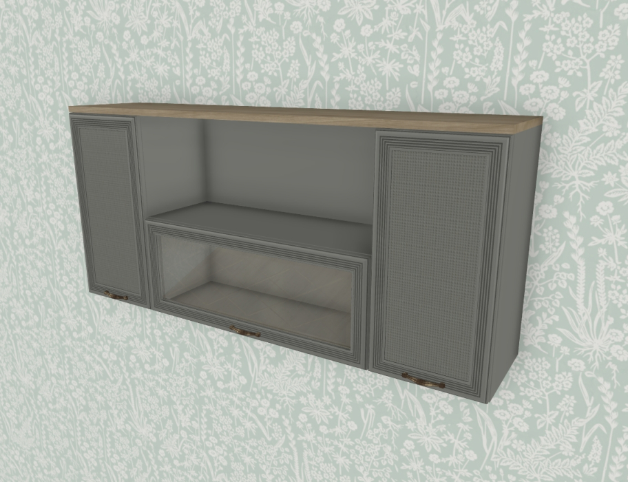 Настенные полки, Модульная система Карина Антресоль АН-1016