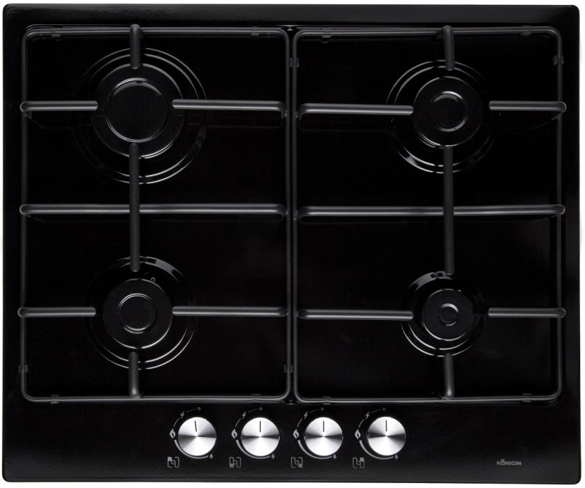 Встраиваемые варочные панели, Газовая варочная панель Konigin Spark 604 BKE