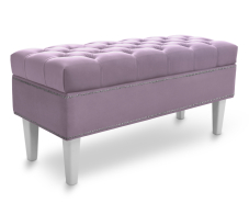 Банкетки, Пуф банкетка Париж 42 с ящиком, микровелюр