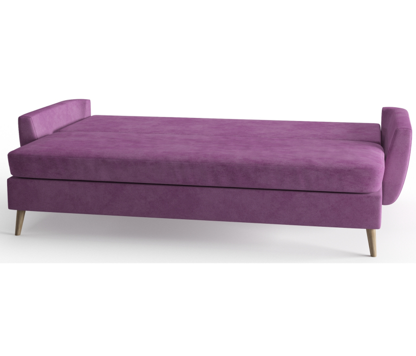 Диваны с ящиком для белья, Диван-кровать Норфолк, независимый пружинный блок, велюр