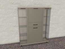 Серванты, Модульная система Грейс Шкаф ШК-5080  Гикори Джексон Светлый