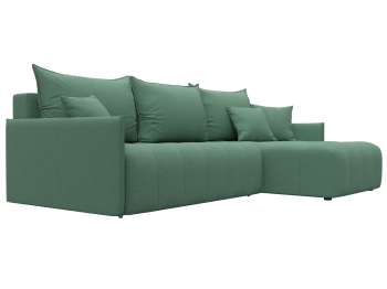 Диван угловой Лига-054 НПБ угол универсальный, рогожка Амур