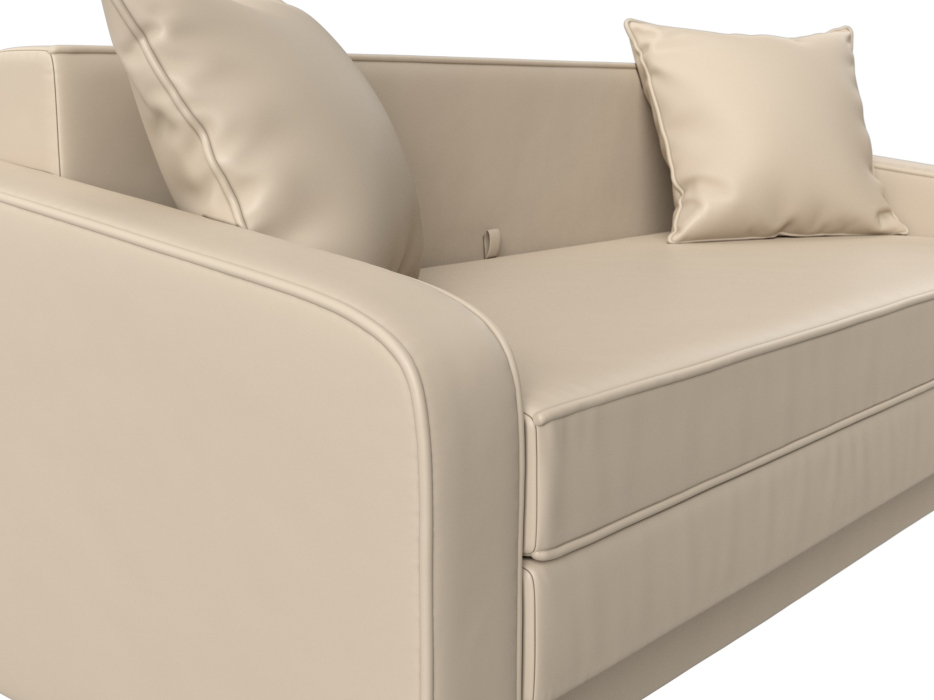 Дизайнерские диваны для гостиной, Прямой диван Лига-013, экокожа