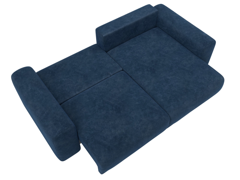 Диваны угловые в гостиную, Диван угловой Лига-056 НПБ угол универсальный, велюр BRUT