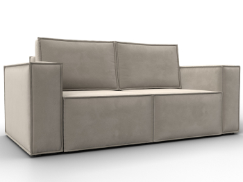 Диван прямой Куба мини, микровельвет