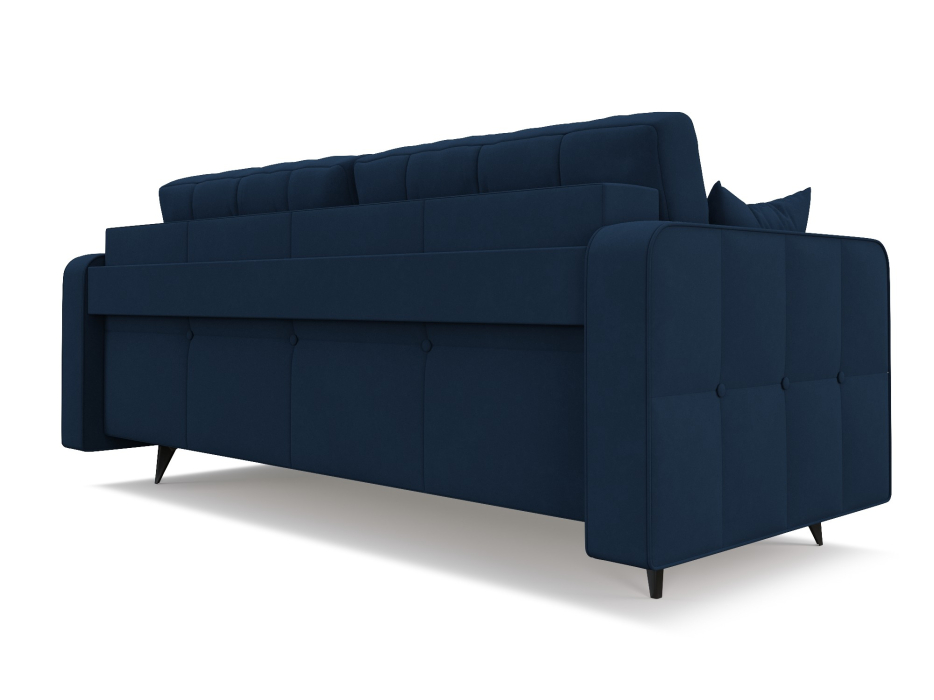 Диваны с ящиком для белья, Диван прямой тик-так Снеп (Велюр)