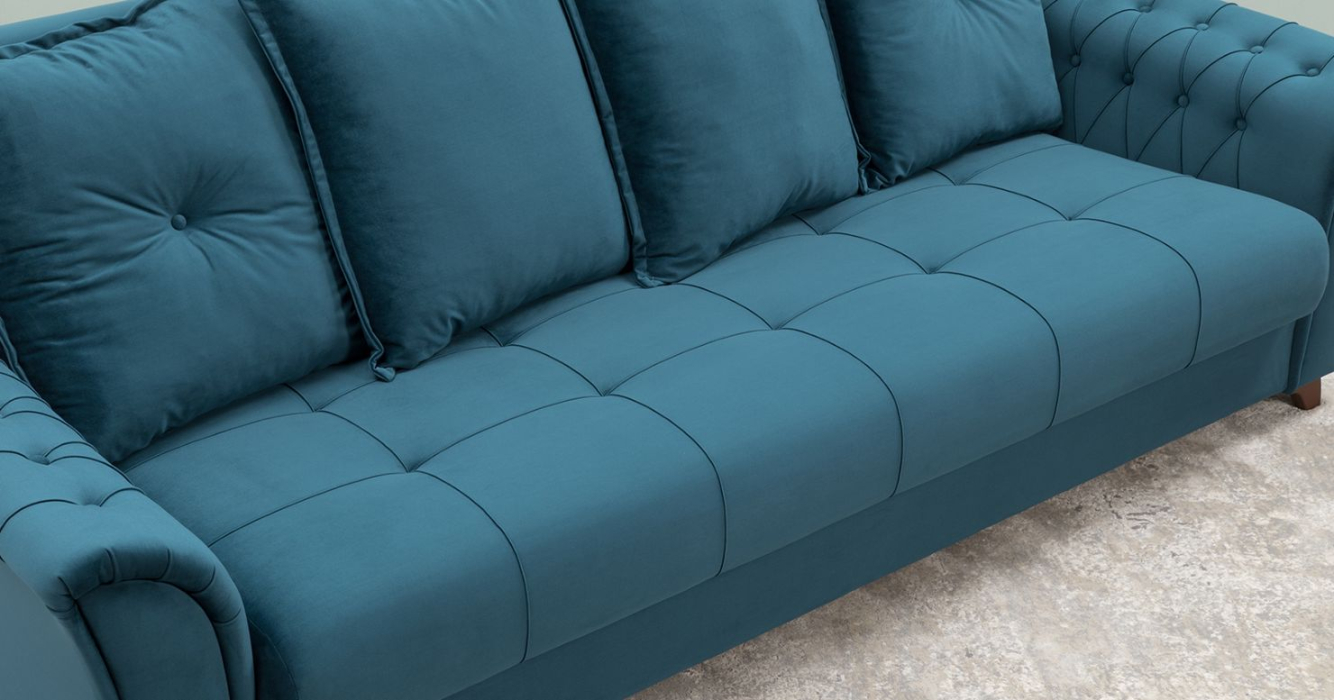 Диваны с ящиком для белья, Диван прямой Ирис