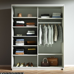 Шкаф-купе Экспресс 2-х дверный Фотопечать Шелк Стекла 140х60х220